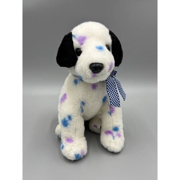 2001 Ty Beanie Buddies DIZZY the Dog 12" Beanbag Plush Stuffed Animal Vintage - Picture 1 of 13